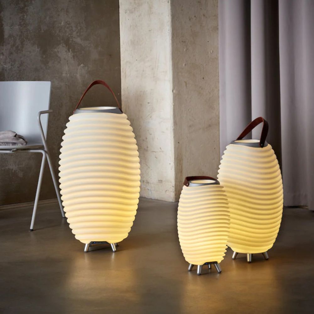 Lampade speaker + wine cooler