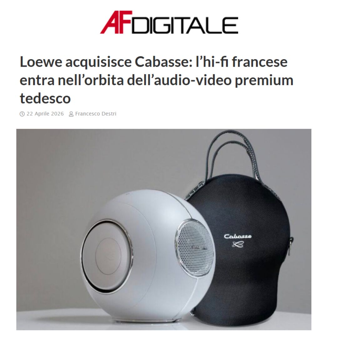 Loewe acquisisce cabasse - afdigitale2