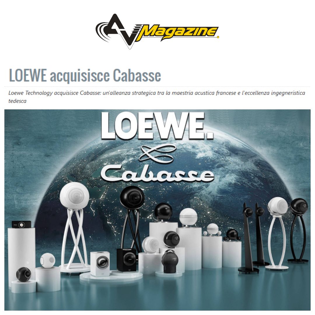 loewe acquisisce cabasse - AVmagazine2